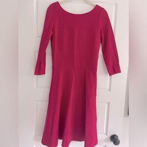 Raspberry knee length dress Banana size 2T
